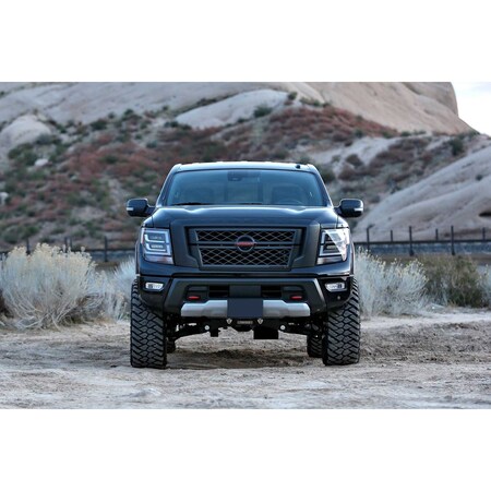 Fabtech 6IN BASIC SYS W/PERF SHKS 2018 NISSAN TITAN 4WD K6012